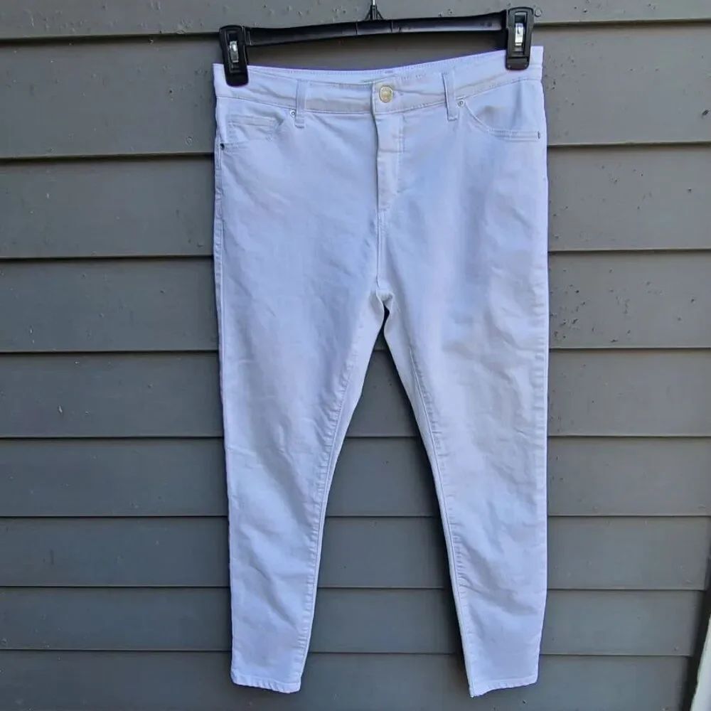 Topshop Leigh White Jeans size 30